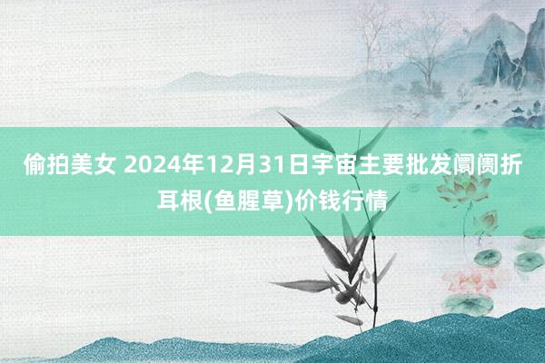 偷拍美女 2024年12月31日宇宙主要批发阛阓折耳根(鱼腥草)价钱行情