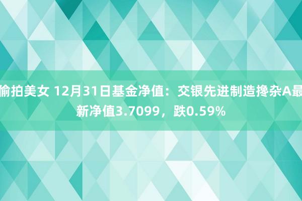 偷拍美女 12月31日基金净值：交银先进制造搀杂A最新净值3.7099，跌0.59%