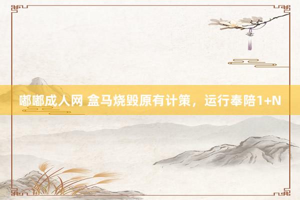 嘟嘟成人网 盒马烧毁原有计策，运行奉陪1+N
