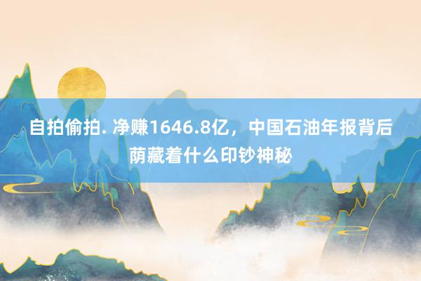 自拍偷拍. 净赚1646.8亿，中国石油年报背后荫藏着什么印钞神秘